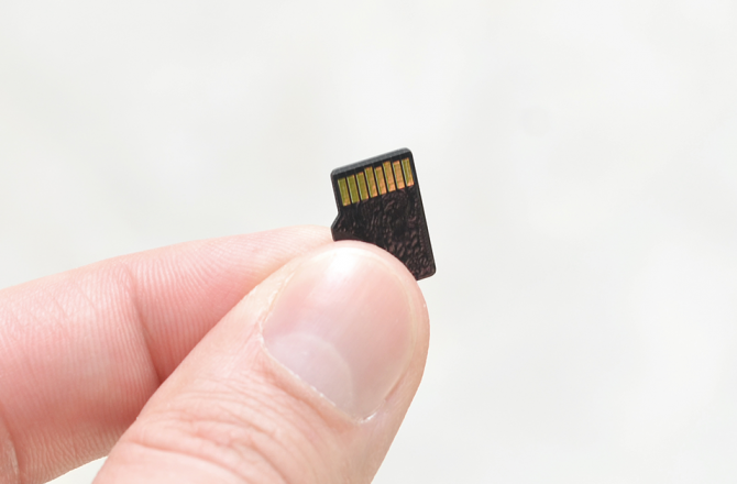 Formatage d'une carte mémoire microSD / SD